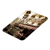 Street restaurant, Parijs, Frankrijk Magneet (Linkerzijde)