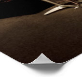 Street restaurant, Parijs, Frankrijk Poster (Hoek)