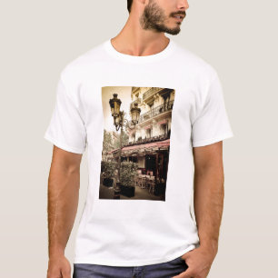 Street restaurant, Parijs, Frankrijk T-shirt