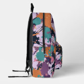 Street Retro Cat op Skateboard | grappig Bedrukte Rugzak (Links)