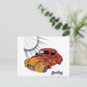 Street Rod Briefkaart (Staand voorkant)