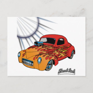Street Rod Briefkaart
