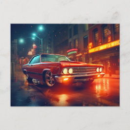 Street Rod Kings Cinematic Autos Briefkaarten