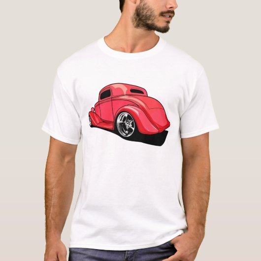 Street Rod Red T-shirt (Voorkant)