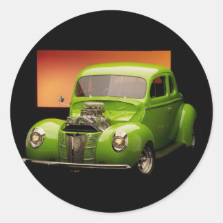 Street Rod Ronde Sticker