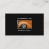 Street Rod Visitekaartje (Achterkant)