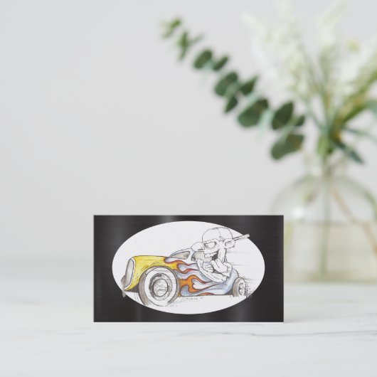 Street Rod Visitekaartjes (Staand voorkant)