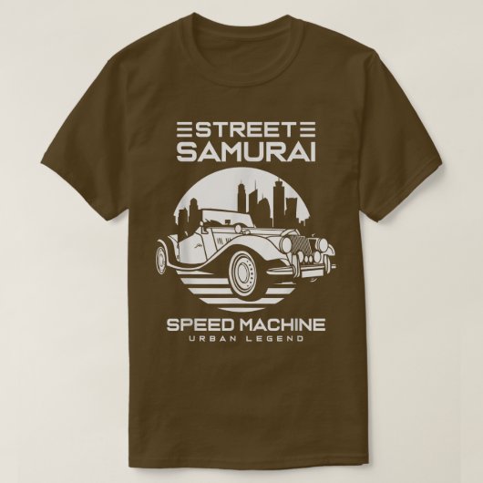 Street samurai speed machine urban legend (2) t-shirt (Design voorkant)