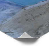 Street Scene, Chefchaouen Poster (Hoek)