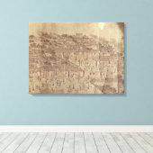 Street scene, Chinees, Ming Dynasty Canvas Afdruk (Insitu (Houten vloer))
