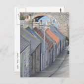 Street Scene - Cullen, Moray, Schotland Briefkaart (Voorkant / Achterkant)