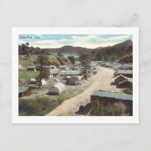 Street Scene, Elkhorn Ave., Estes Park CO  Briefkaart