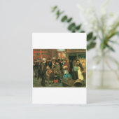 Street Scene, Hester Street, New York c. 1905 Briefkaart (Staand voorkant)