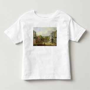 Street Scene in Chorley, Lancashire, met een Uitzi Kinder Shirts