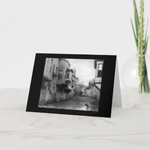 Street Scene in Damascus, Syria 1895 Kaart