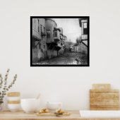 Street Scene in Damascus, Syria 1895 Poster (Keuken)