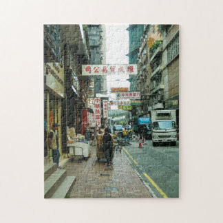 Street scene in Hong Kong Legpuzzel