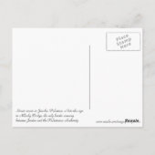 Street Scene in Jericho, Palestine Briefkaart (Achterkant)