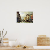 Street Scene in New York Poster (Keuken)