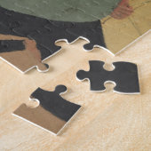 Street Scene in Parijs Legpuzzel (Zijkant)