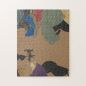 Street Scene in Parijs Legpuzzel (Verticaal)