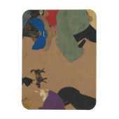 Street Scene in Parijs Magneet (Verticaal)