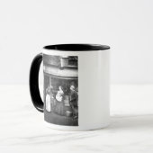 Street scene in Victoriaans Londen Mok (Voorkant links)