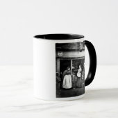 Street scene in Victoriaans Londen Mok (Voorkant rechts)