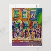 Street Scene J1 Briefkaart (Voorkant / Achterkant)