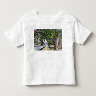 Street Scene of Residences Kinder Shirts