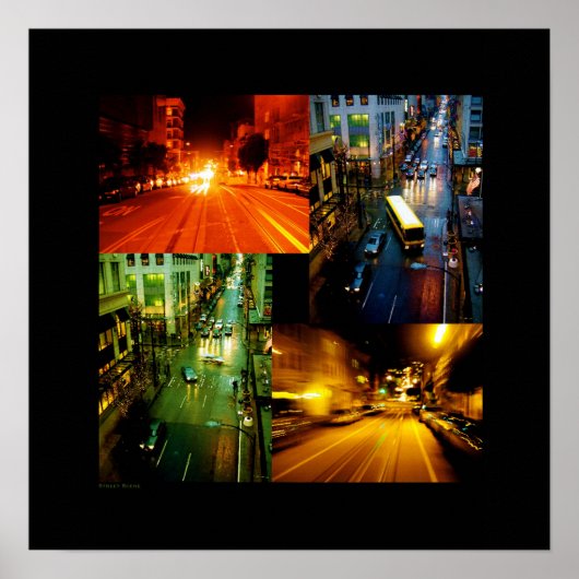 Street Scene Poster (Voorkant)