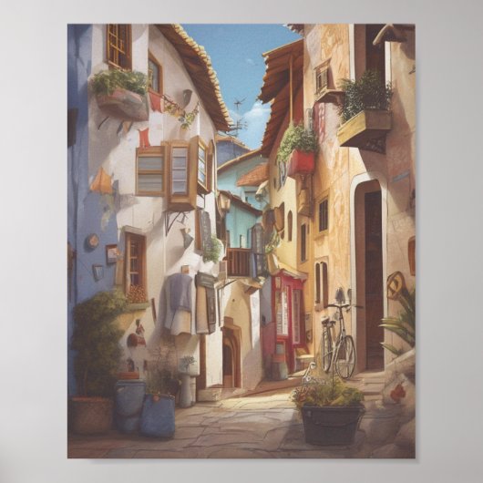 Street Scene - Urban Art Prints (Voorkant)