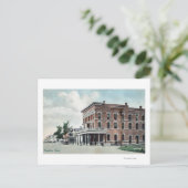 Street SceneGlendive, MT Briefkaart (Staand voorkant)