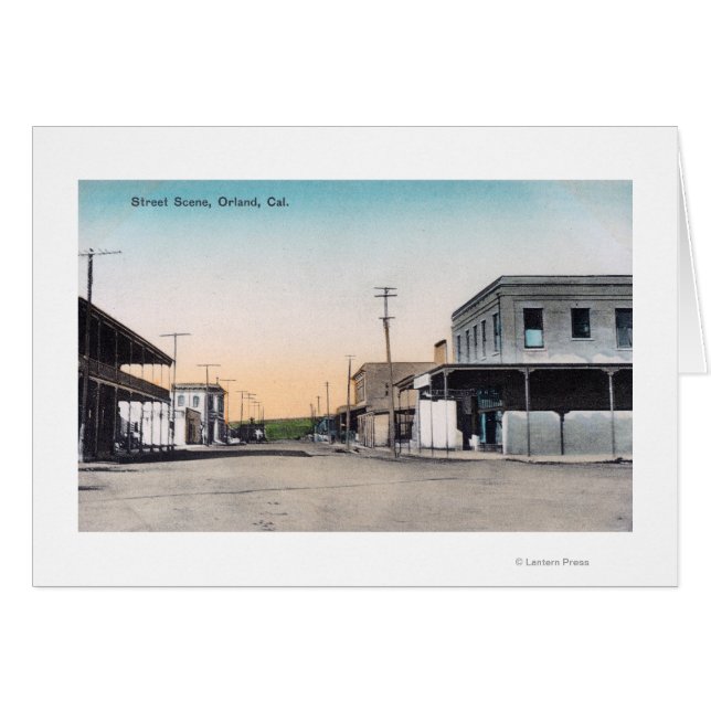 Street SceneOrland, CA (Voorkant Horizontaal)