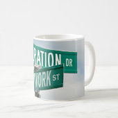 Street Sign for Business Koffiemok (Voorkant rechts)