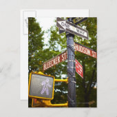 Street Signs 2 Briefkaart (Voorkant / Achterkant)