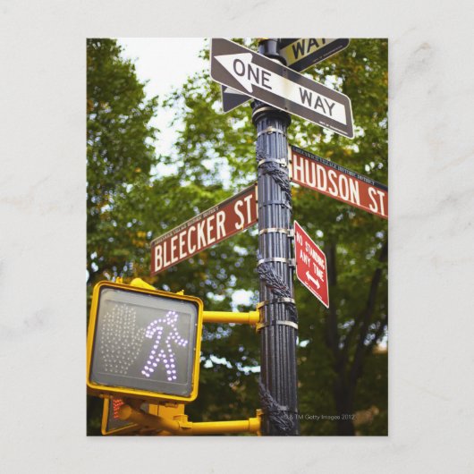 Street Signs 2 Briefkaart (Voorkant)