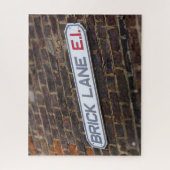 Street Signs of London Brick Lane - 16x20 - 520 pc Legpuzzel (Verticaal)