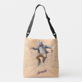 Street Skateboarder Tas Crossbody Bag (Achterkant)