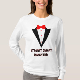 Street Smart Wall Street Dual Identity Investor T-shirt