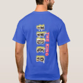 Street stijl man T-shirt (Achterkant)