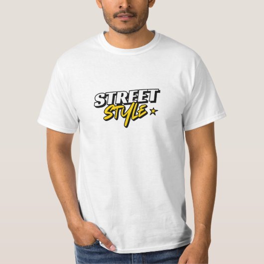 street style artwork t-shirt (Voorkant)