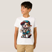 Street Style Bulldog T-shirt (Voorkant volledig)