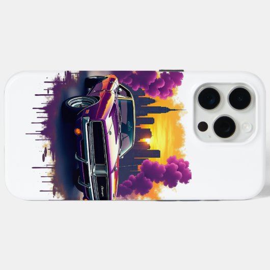 Street Style Muscle Car Case-Mate iPhone Case (Achterkant (horizontaal))