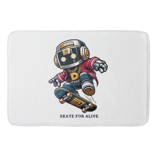 Street Style Skate Serie Badmat (Voorkant)