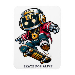 Street Style Skate Serie Magneet