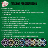 Street Style Skateboarder Paarse Poker Game Chip