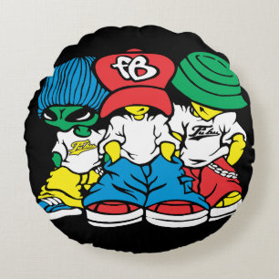 Street Style Squad Rond Kussen
