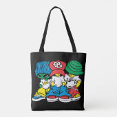 Street Style Squad” Tote Bag (Achterkant)