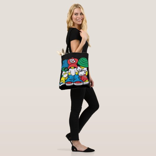 Street Style Squad” Tote Bag (Op model)